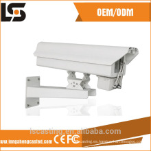 Vivienda de la cámara de la bala de la prenda impermeable de la venta caliente para las cámaras CCTV con el color blanco